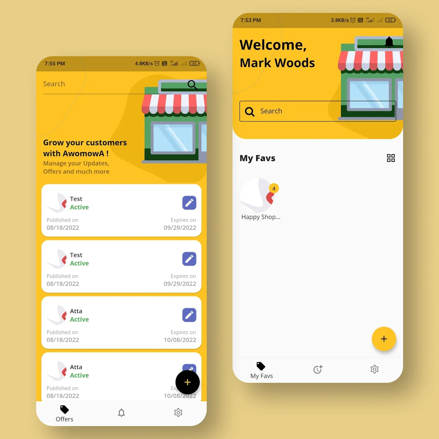 Awomowa Android App screenshot 2